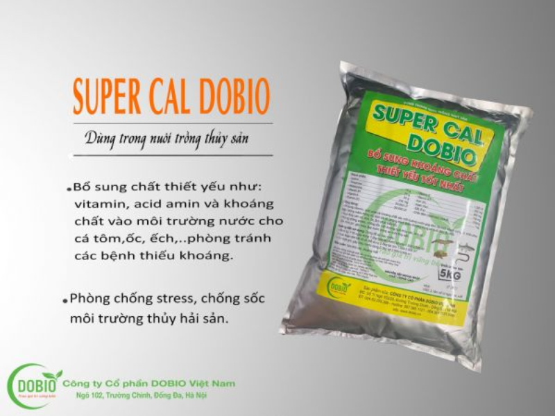 Bổ sung khoáng chất bằng Super Cal Dobio