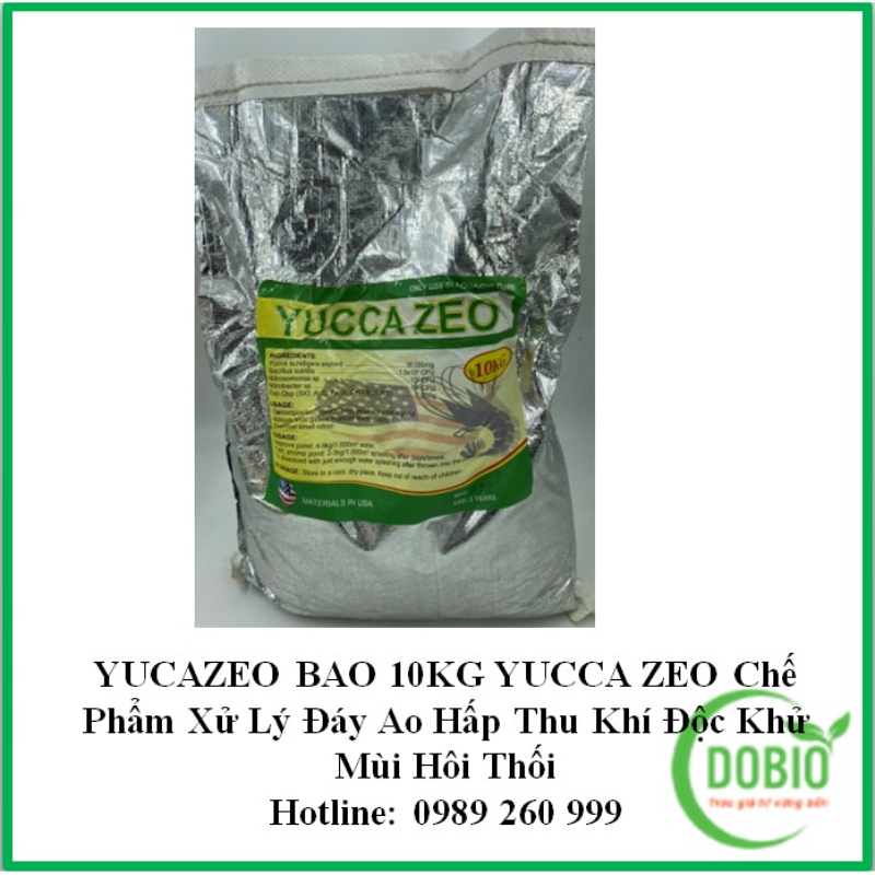 Tìm hiểu chế phẩm vi sinh xử lý đáy ao Dobio Yucca Zeo