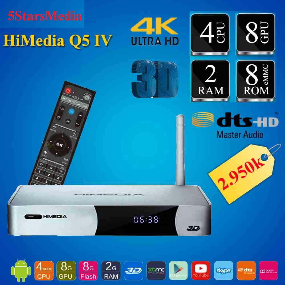 Hướng dẫn sử dụng, tối ưu hóa HiMedia Q5IV Quad Core 3D, 4K, DTS HD