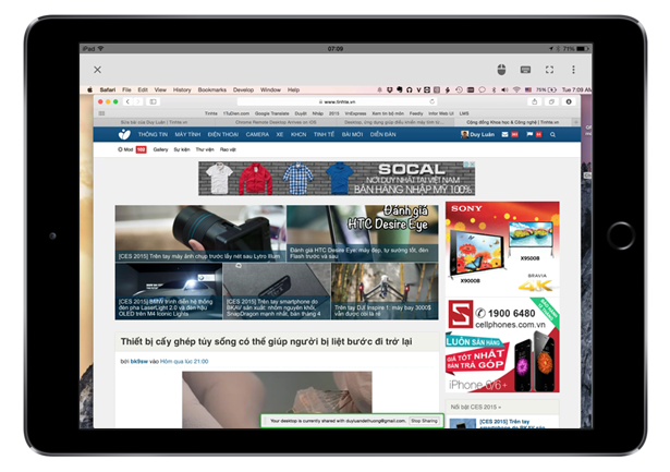 Google ra mắt ứng dụng Chrome Remote Desktop cho iOS, điều khiển máy tính từ xa thông qua Chrome
