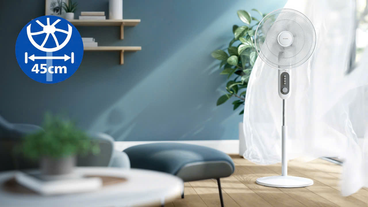 Quạt đứng Philips CX1220/00 & CX1520/01 | ĐIỆN MÁY TÂY HỒ