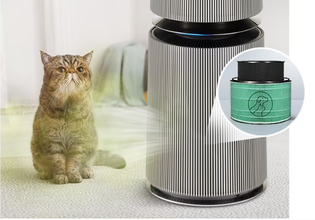 Máy lọc không khí LG PuriCare 360 Alpha PET 2 tầng AS10GDBY0 11 Máy lọc không khí PuriCare 360 Alpha PET AS10GDBY0