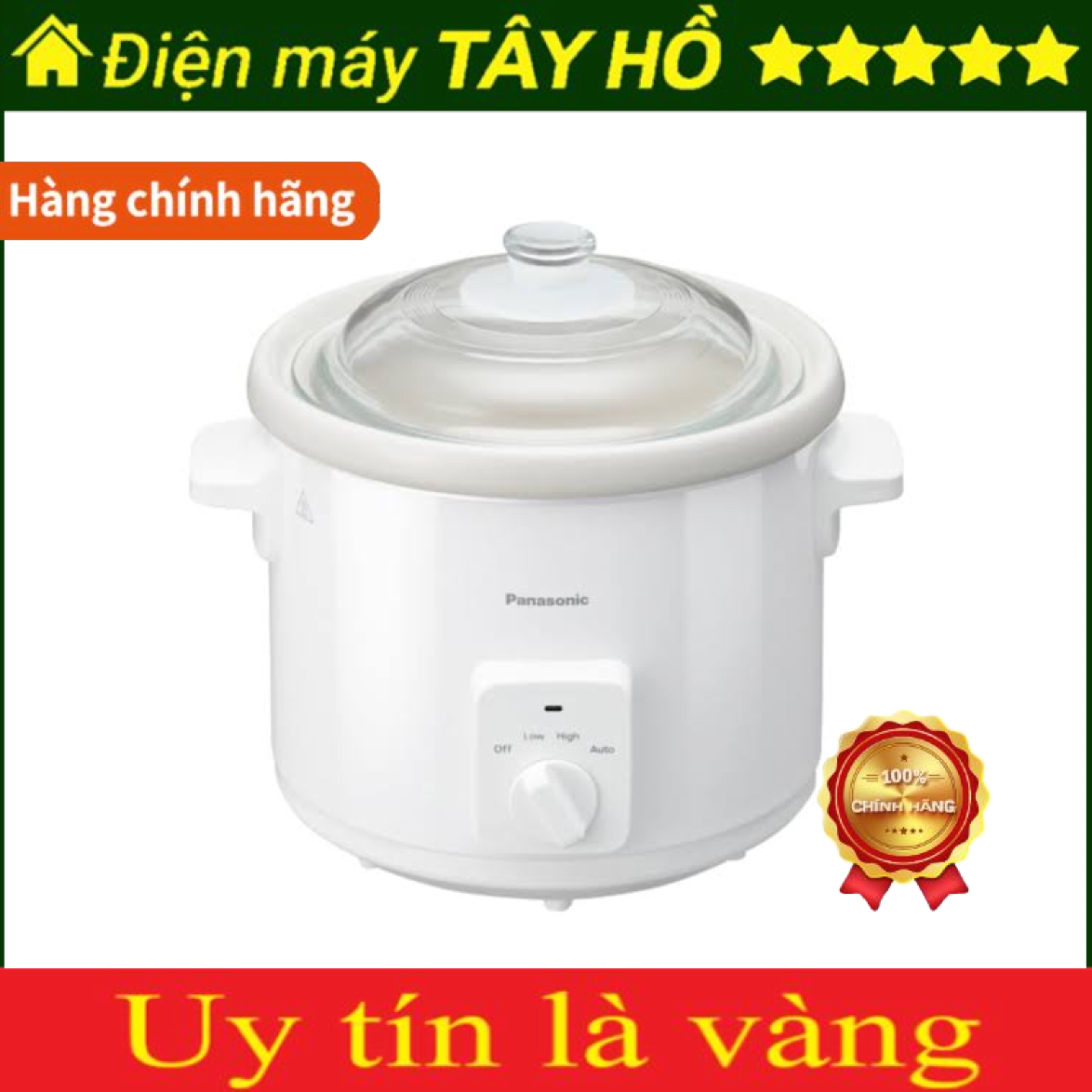 [HÀNG CHÍNH HÃNG] Nồi nấu chậm Panasonic NF-N31AWRA - 3 lít