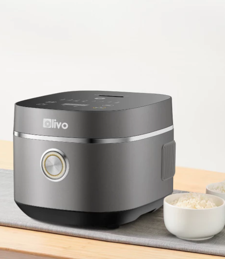 [GIẢM 30%] [HÀNG CHÍNH HÃNG] Nồi Cơm Điện OLIVO RC86 – Lòng Nồi INOX 304 Chống Dính- tặng xửng hấp
