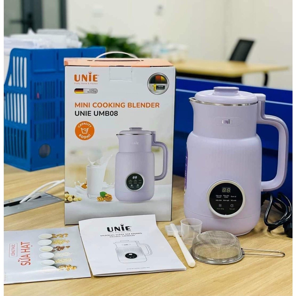 [HÀNG CHÍNH HÃNG] Máy làm sữa hạt UNIE UMB08