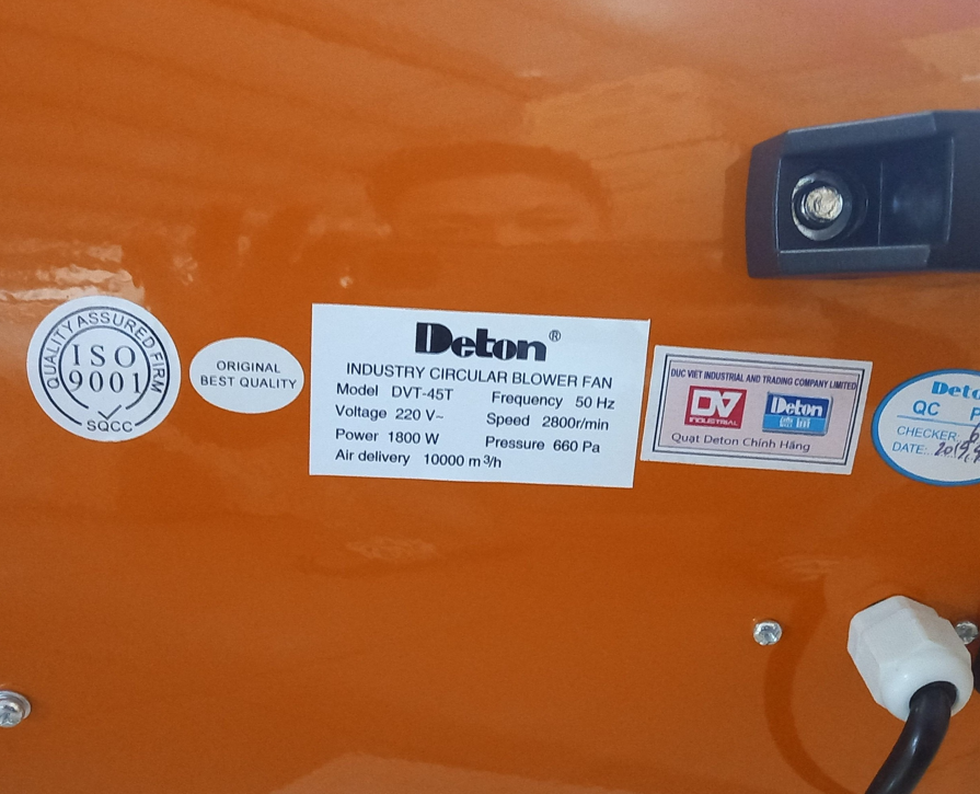 [HÀNG CHÍNH HÃNG] Quạt hướng trục cao áp DVT-20T / DVT-25T / DVT-30T / DVT-35T / DVT-40T / DVT-45T / DVT-50T