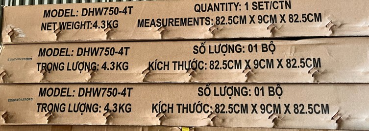 [HÀNG CHÍNH HÃNG] Quạt treo tường công nghiệp Deton DHW750-T