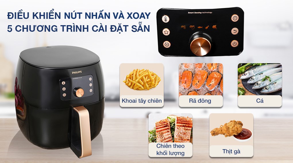 [CHÍNH HÃNG] Phụ kiện Nồi chiên không dầu Philips HD9860
