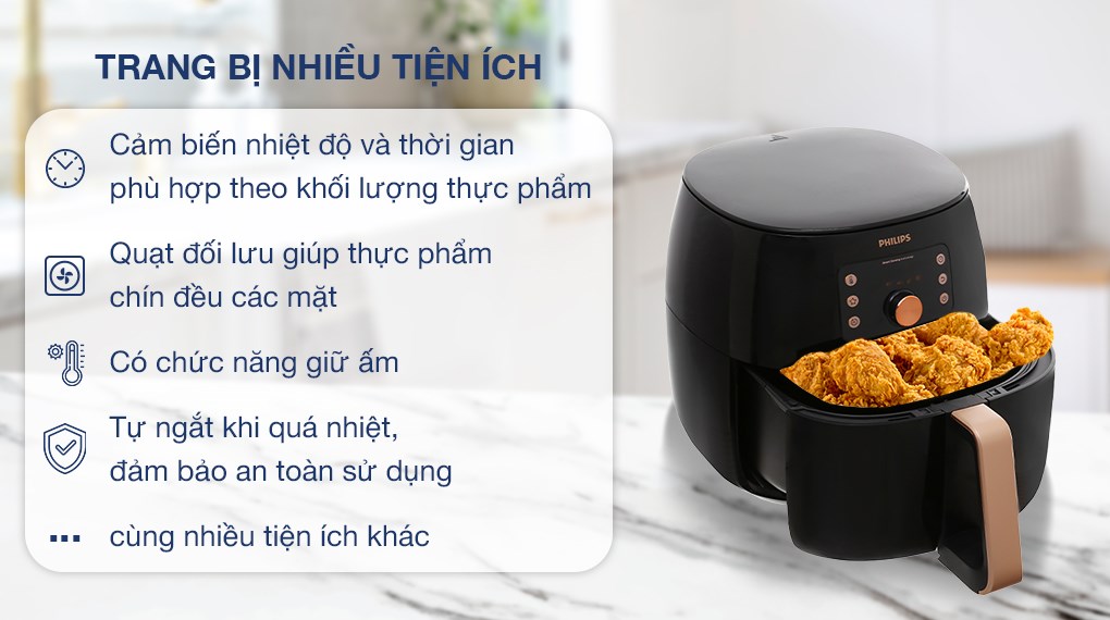 [CHÍNH HÃNG] Phụ kiện Nồi chiên không dầu Philips HD9860
