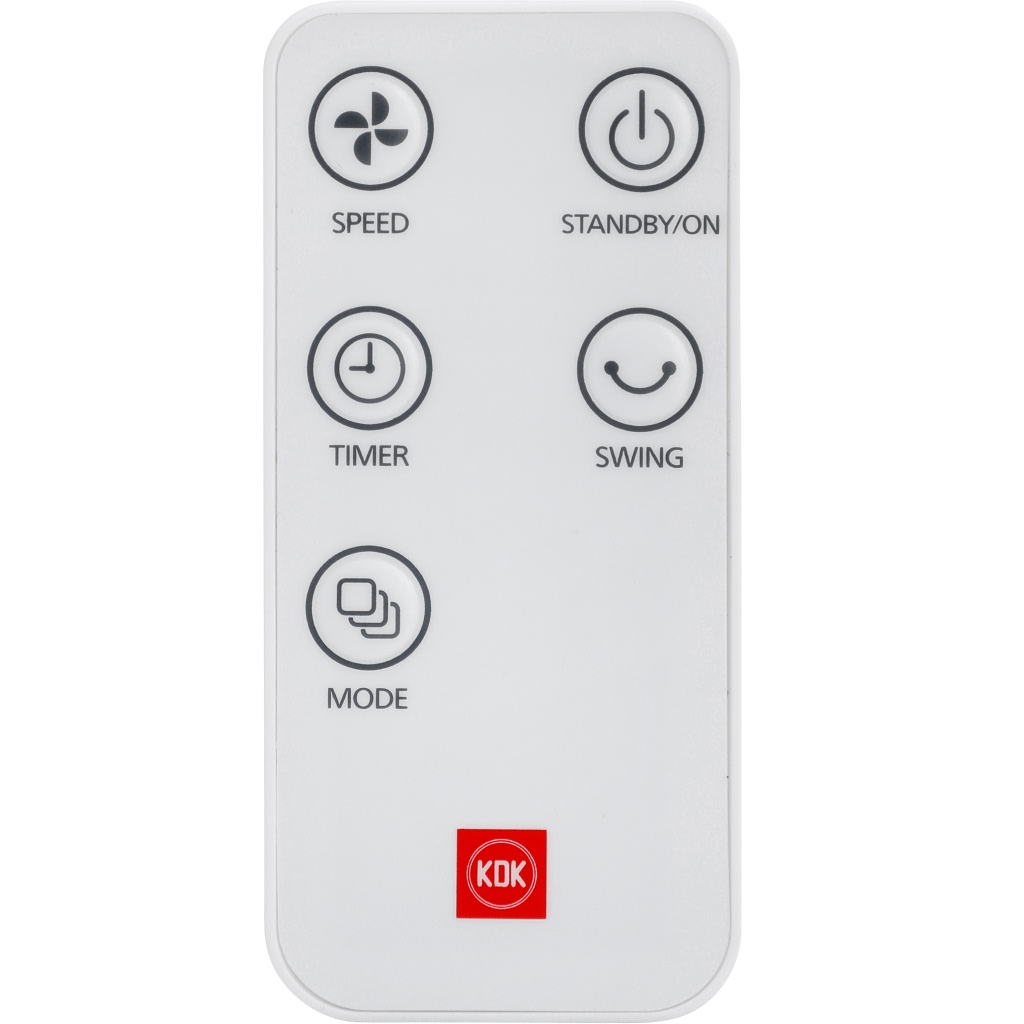 [HÀNG CHÍNH HÃNG] Quạt đứng lửng KDK HL19V (Trắng)