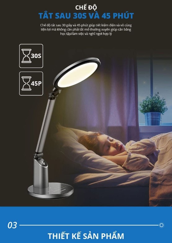 [HÀNG CHÍNH HÃNG] Đèn Để Bàn Panasonic HHGLT063319 công suất 20W, xuất xứ thương thiệu Nhật Bản