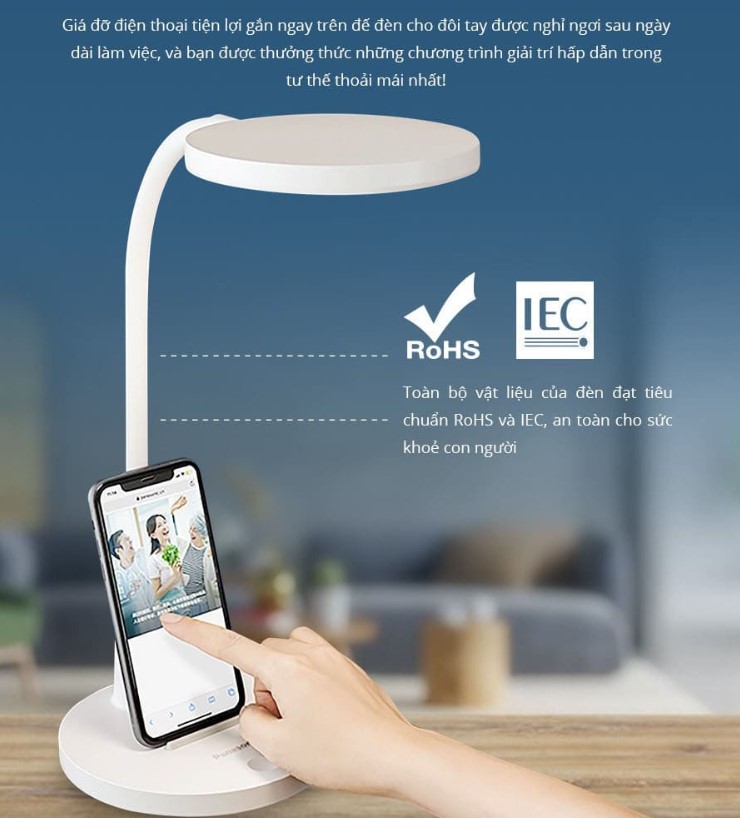 [ HÀNG CHÍNH HÃNG] Đèn Bàn Sạc Panasonic HHGLT0345L19 = HHGLT34519L19 xuất xứ thương hiệu Nhật Bản