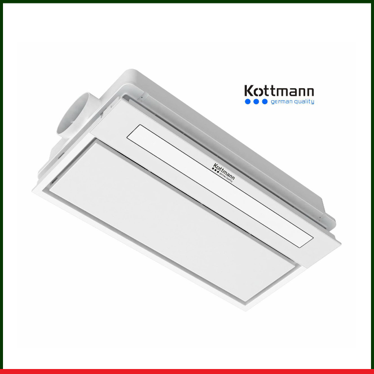 [GIẢM 40%] [HÀNG CHÍNH HÃNG] Quạt Âm Trần Đa Năng Kottmann K8