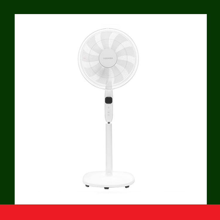 [HÀNG CHÍNH HÃNG] [TOSHIBA| LSD10] Quạt đứng Toshiba F-LSD10(H)VN xám trắng= F-LSD10(W)VN trắng