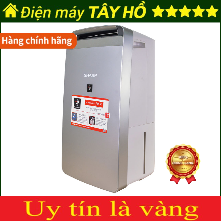 [CHÍNH HÃNG] Máy lọc không khí và hút ẩm Sharp DW-J27FV-S