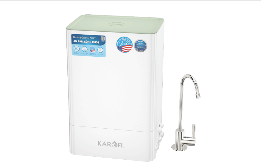 [HÀNG CHÍNH HÃNG] MÁY LỌC NƯỚC KAROFI KAQ-U65 - 10 LÕI