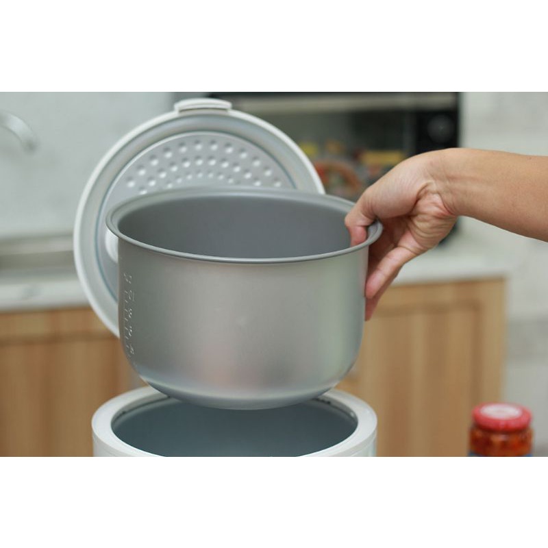 [HÀNG CHÍNH HÃNG] Nồi cơm điện nắp gài Sharp KS-18TJV "GR"