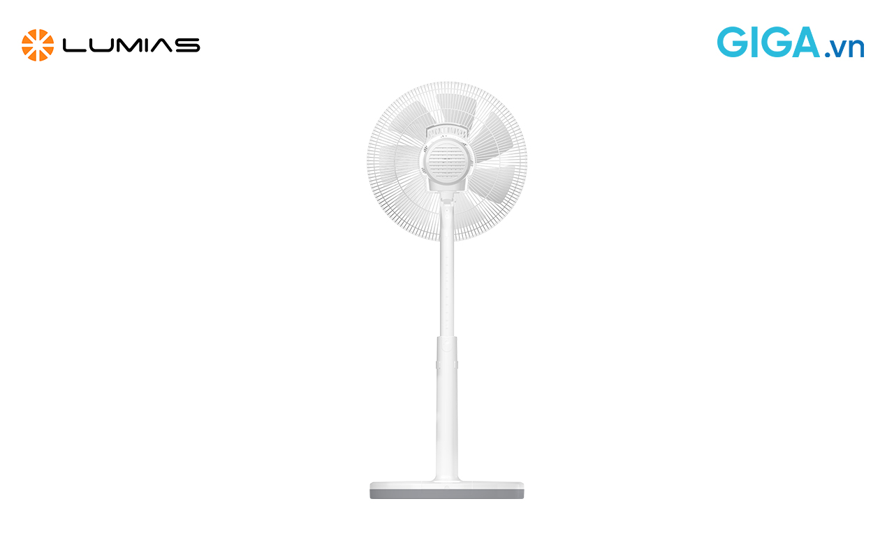 Quạt điện biến tần Lumias F08 - 28W, 7 cấp độ gió