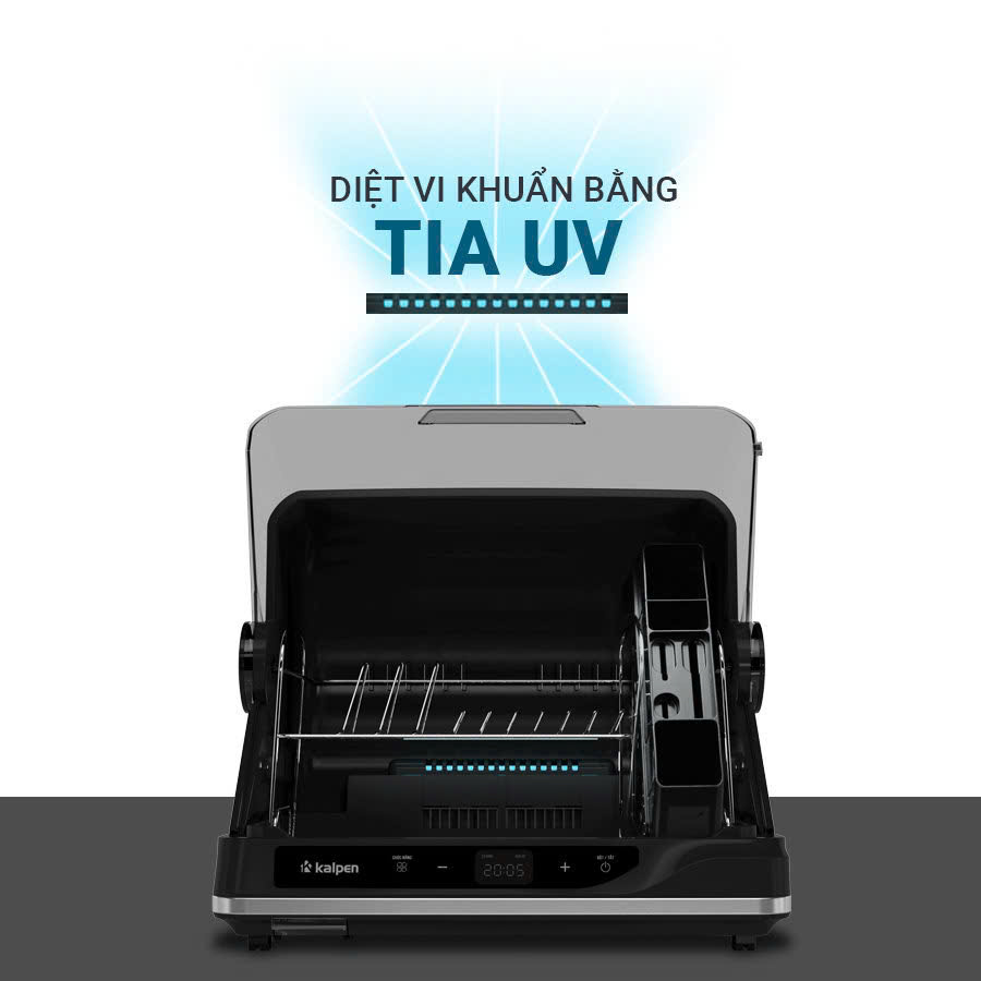 Máy diệt khuẩn bát đĩa Kalite Crystal Dry sấy khô, khử khuẩn UV