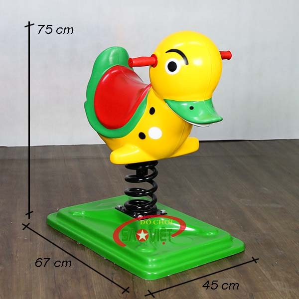 [HÀNG CHÍNH HÃNG] Thú nhún lò xo con Vịt S12V07