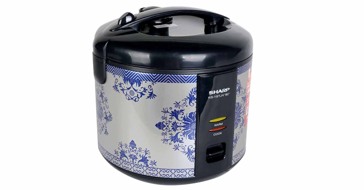 [HÀNG CHÍNH HÃNG] Nồi cơm điện nắp gài Sharp KS-19TJV