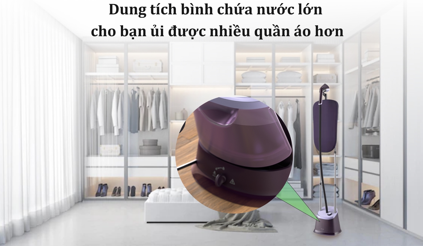 [GIẢM 30%] [HÀNG CHÍNH HÃNG] Bàn ủi hơi nước đứng Philips STE3160/30 công suất 2000W