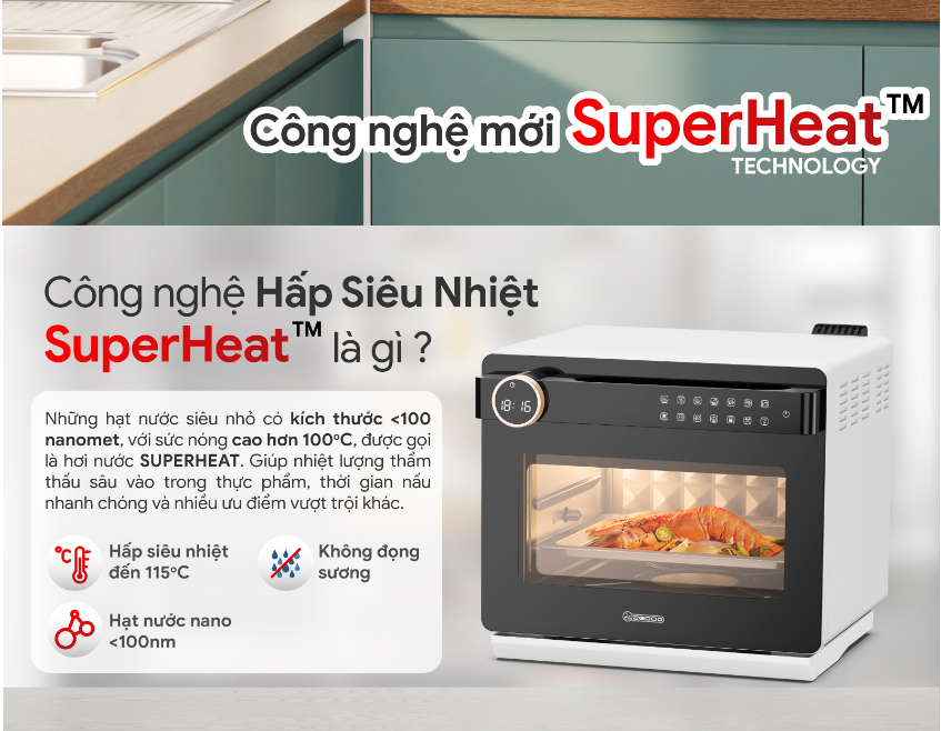 [GIẢM 30%] [HÀNG CHÍNH HÃNG] Nồi Chiên Không Dầu Kèm Hấp cao cấp 2GOOD S100 Dung tích 20L / 2GOOD S20