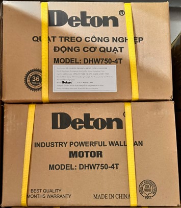 [HÀNG CHÍNH HÃNG] Quạt treo tường công nghiệp Deton DHW750-T