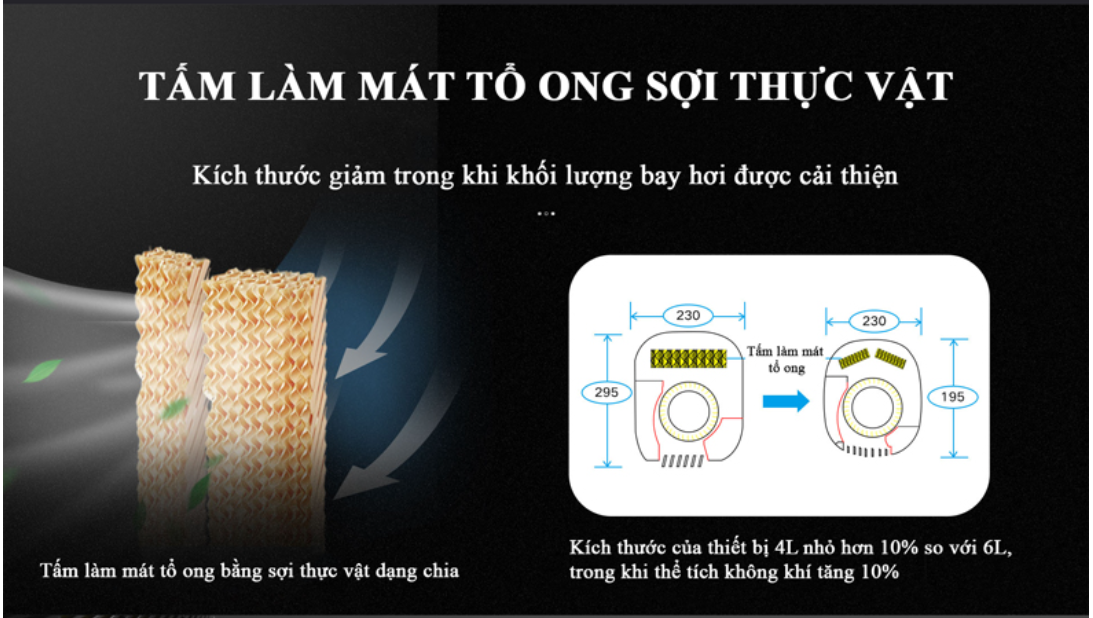 [HÀNG CHÍNH HÃNG] Quạt Tháp Hơi Nước Tiross TS9177