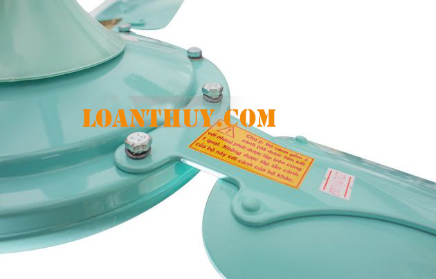 [Hàng chính hãng] Quạt trần điện cơ thống nhất Vinawind có ĐK QT1400X cánh nhôm (Xanh, TD)