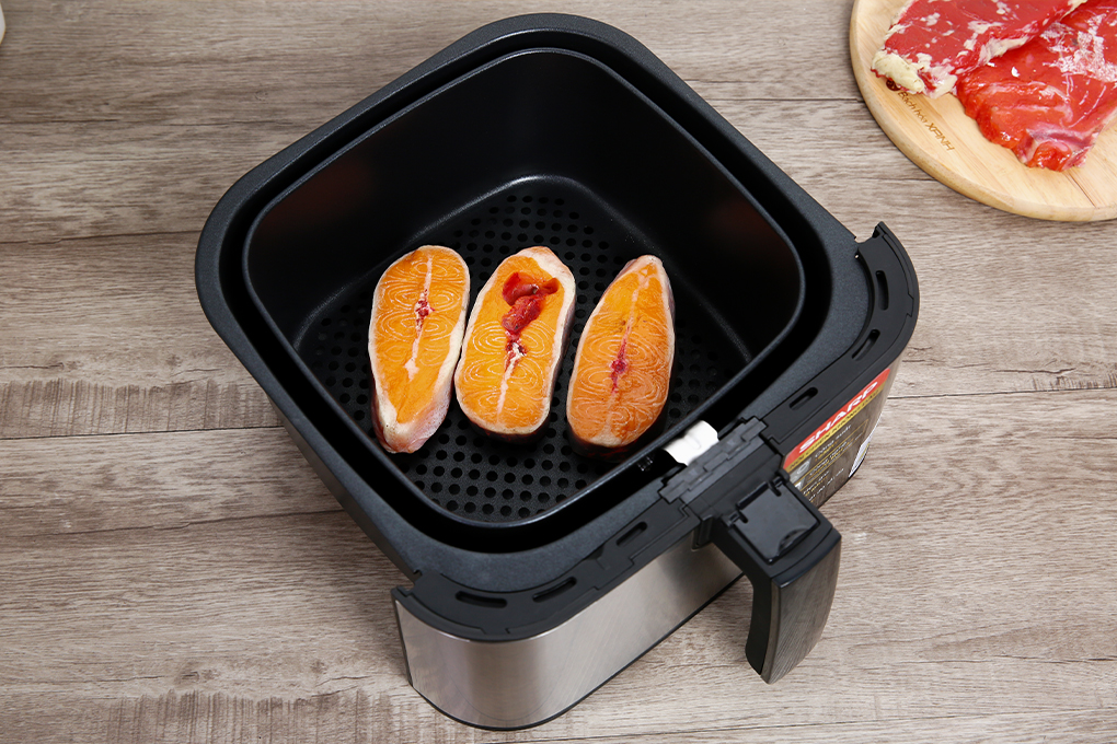 [HÀNG CHÍNH HÃNGNồi chiên không dầu điện tử Sharp KF-AF70EV-ST