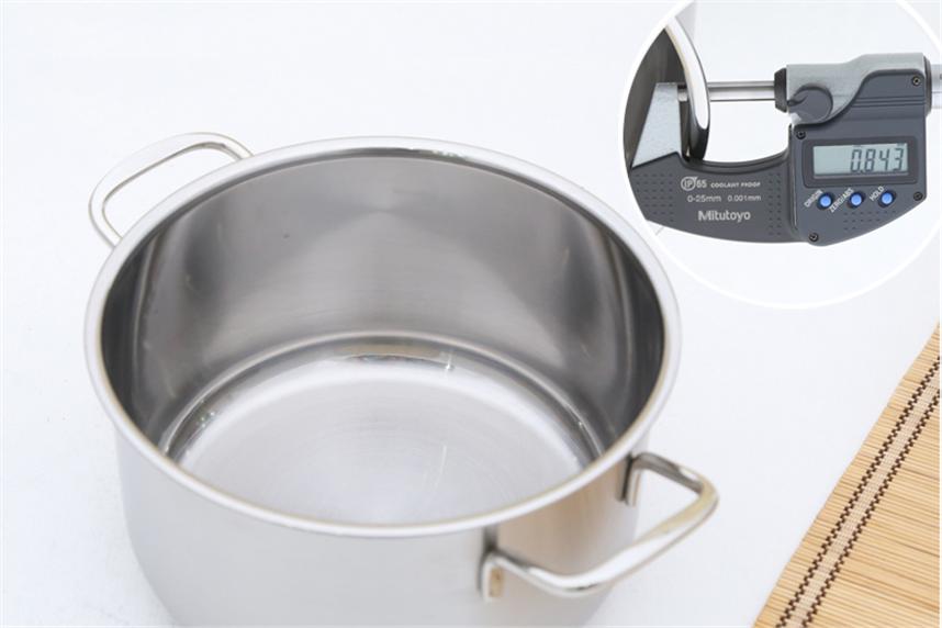 Bộ nồi inox 4 chiếc Fivestar nắp kính, 3 đáy