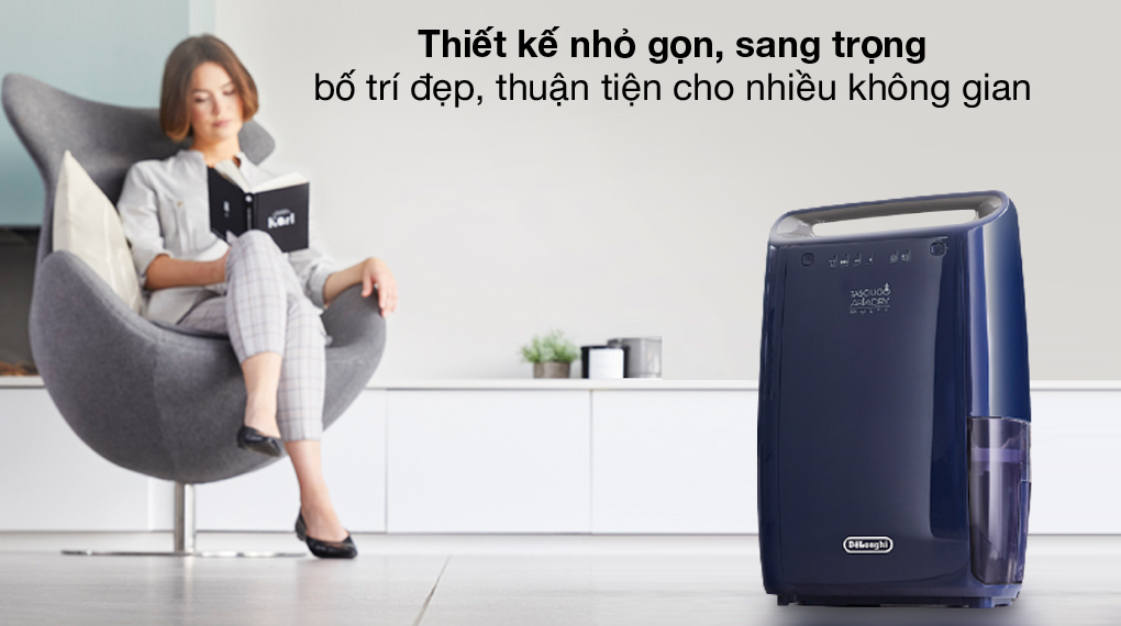 [HÀNG CHÍNH HÃNG] Máy hút ẩm De'Longhi DEX216F