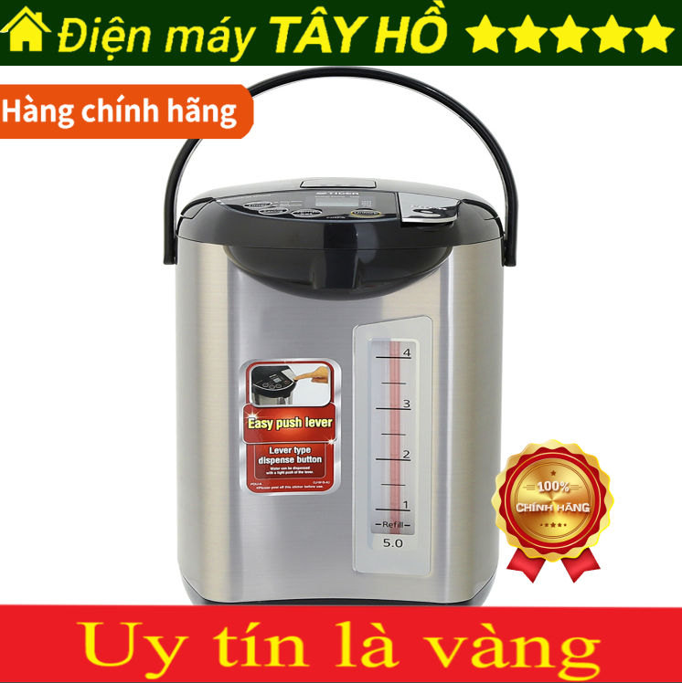 [HÀNG CHÍNH HÃNG] Bình Thủy điện Tiger PDU-A50W / PDU-A50S / PDU-A50S 5.0 lít , xuất xứ Nhật Bản