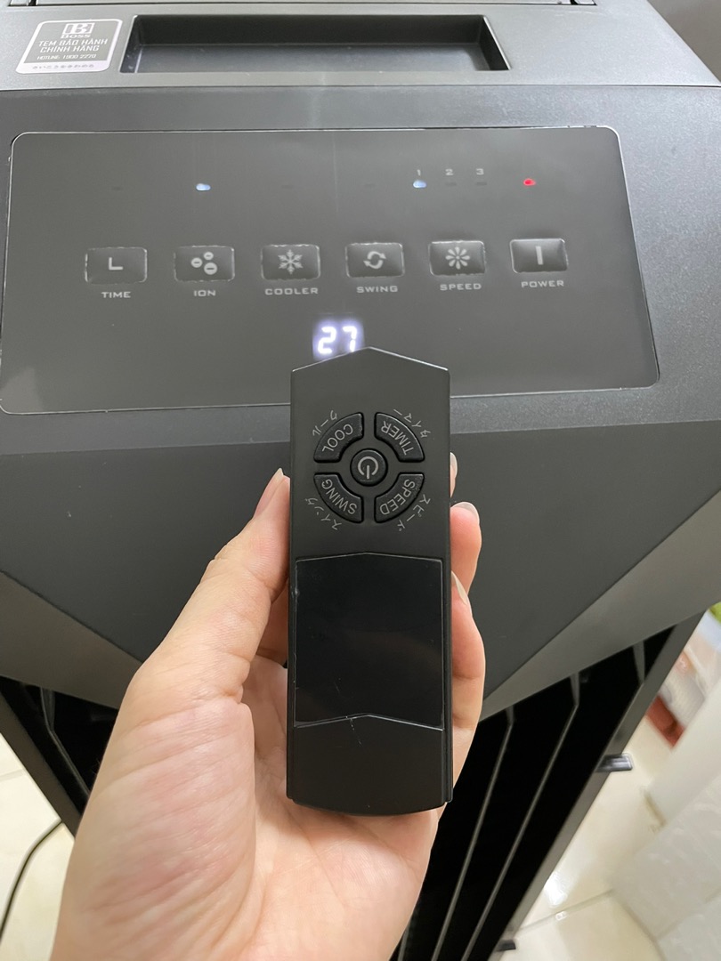 [Hàng chính hãng] Quạt làm mát không khí Boss S106 - Xuất xứ thương hiệu Nhật Bản