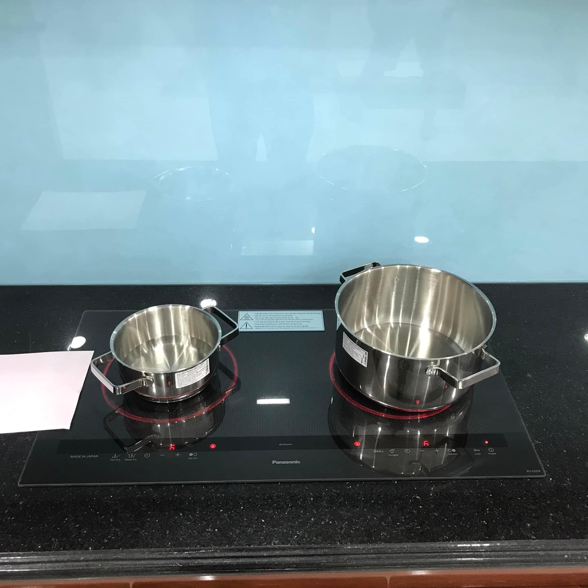 [CHÍNH HÃNG] Bếp từ đôi Panasonic inverter KY-C227E công suất 6.400w - Xuất xứ Nhật Bản