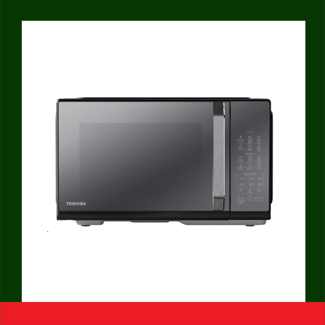 [HÀNG CHÍNH HÃNG] Lò vi sóng mặt gương Toshiba MW3-EM26PE(BM)VN 26 lít