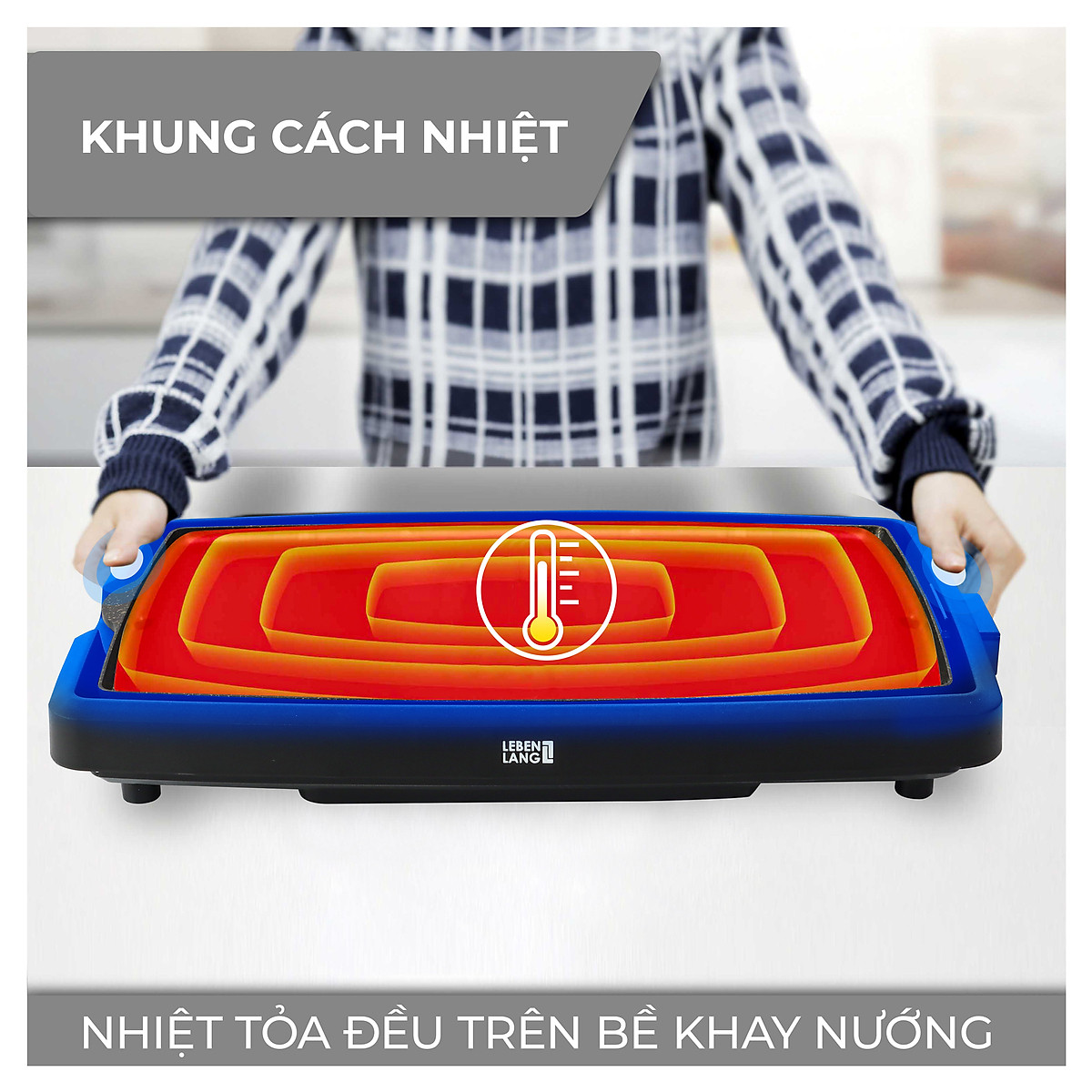 [LEBENLANG | LBDD5656] Bếp nướng điện không khói LEBENLANG LBDD5656 / LBEE5656