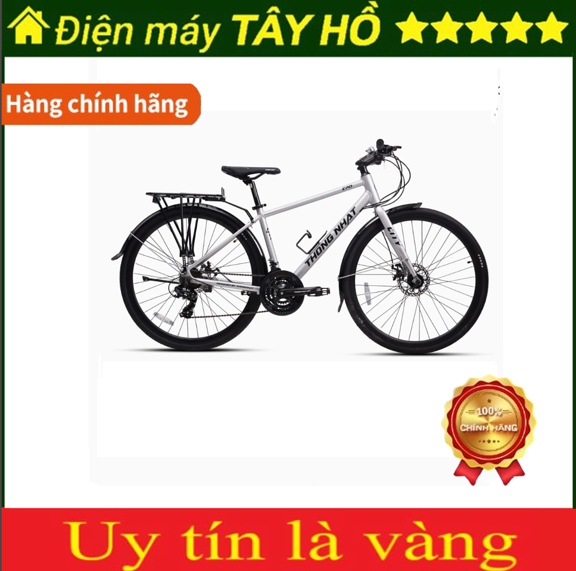[HÀNG CHÍNH HÃNG] Xe đạp Thống Nhất CPD 700C