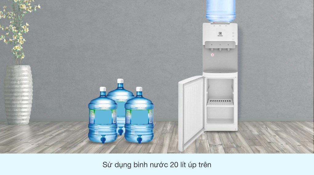 [HÀNG CHÍNH HÃNG] Cây nước nóng lạnh Electrolux EQACF01TXWV