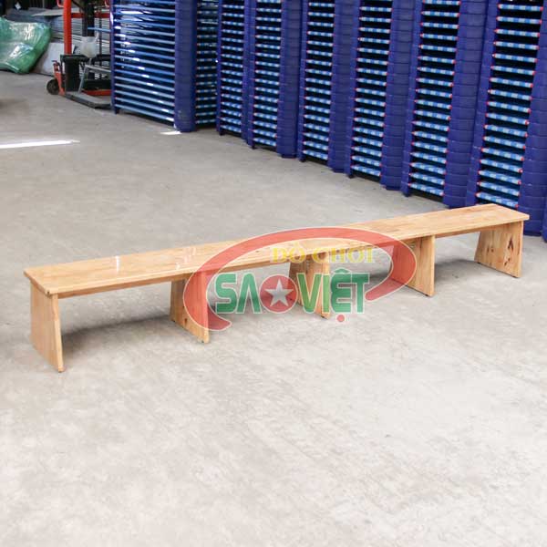 [HÀNG CHÍNH HÃNG] Băng ghế thể dục cho bé mầm non đi thăng bằng S11V19