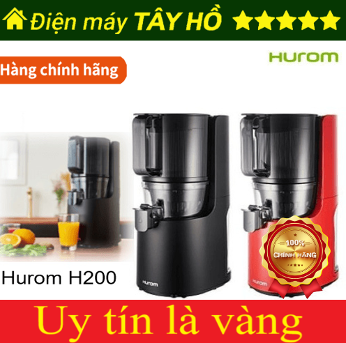 [HÀNG CHÍNH HÃNG] Máy ép chậm Hurom H200/H200-DBE/H200-BBE