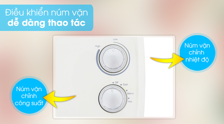 Quạt sưởi Korihome BHK-101-W - 2000W (hàng chính hãng)