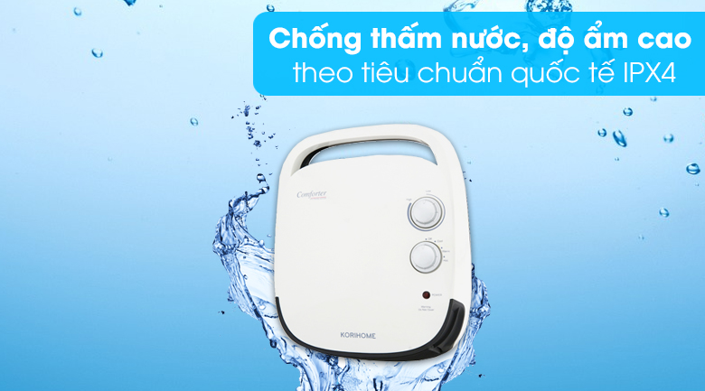 Quạt sưởi Korihome BHK-101-W - 2000W (hàng chính hãng)