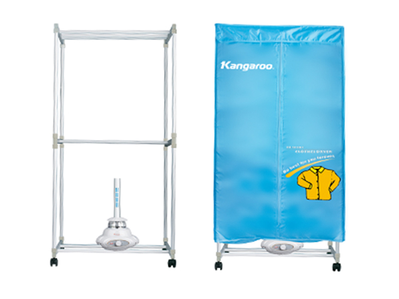 [HÀNG CHÍNH HÃNG]Máy sấy quần áo có đèn UV diệt khuẩn Kangaroo KG307H