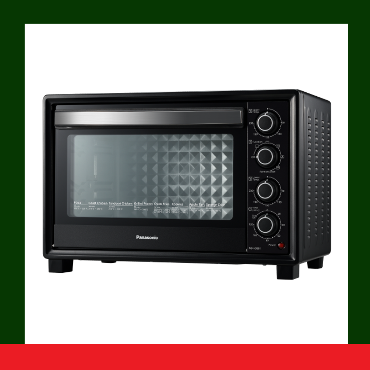 [HÀNG CHÍNH HÃNG] Lò nướng Panasonic NB-H3801KRA thay thế model cũ NB-H3800SRA
