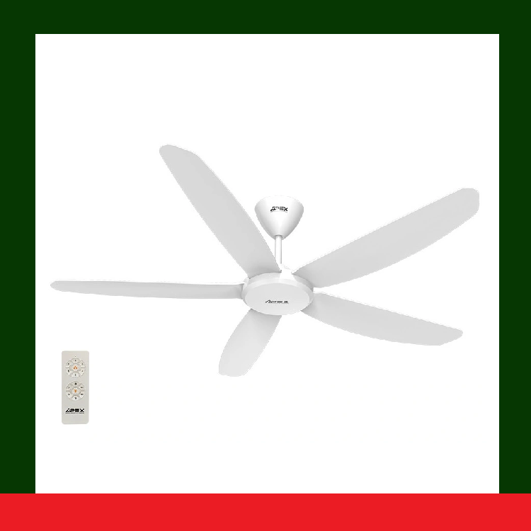 [HÀNG CHÍNH HÃNG] Quạt trần Sunhouse Apex 5 cánh APF7668W 60W
