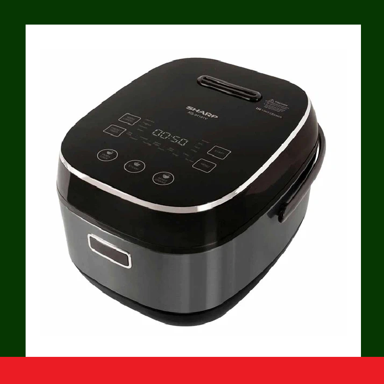 [SHARP | KS-IH191V] Nồi cơm điện tử cao tần Sharp KS-IH191V-BK/GL/RD (Hàng chính hãng)