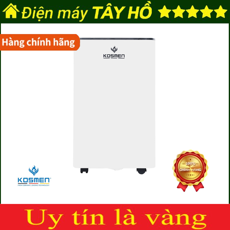 [GIẢM 30%] [ HÀNG CHÍNH HÃNG | KM60S ] Máy hút ẩm không khí Kosmen KM-60S / KM-20N