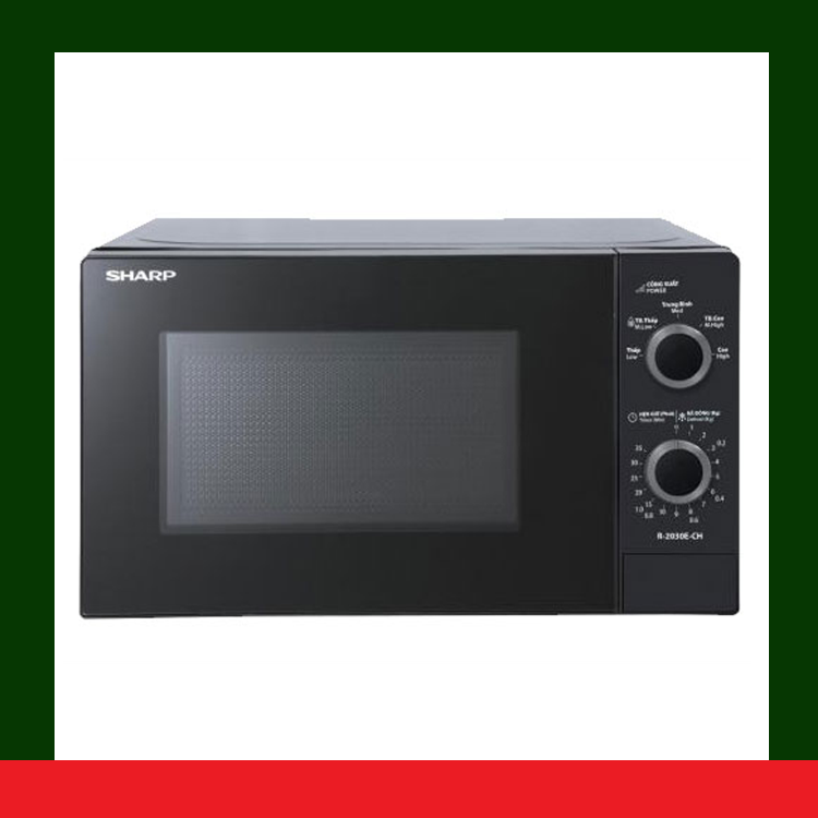 [HÀNG CHÍNH HÃNG] Lò vi sóng Sharp R-2030E-CH - 20 lít